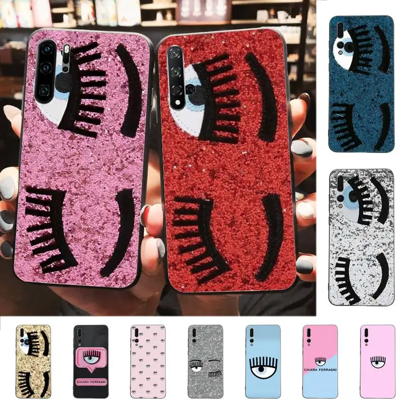 

Hot Eyes Chiara Phone Case for Huawei P30 40 20 10 8 9 lite pro plus Psmart2019