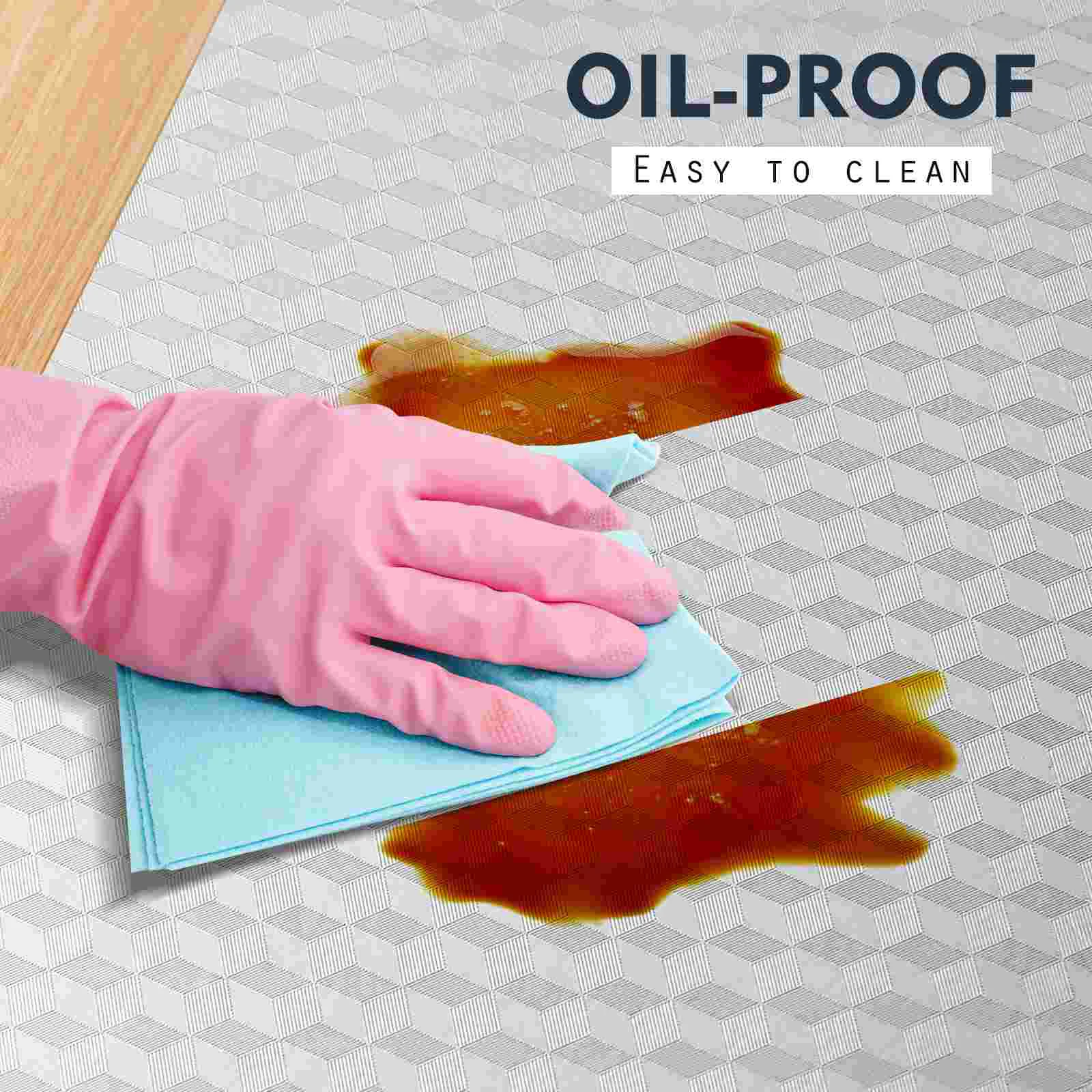 

1 Pc Self-adhesive Premium Oil Proof Sticker Kitchen Oil Proof Sticker Oil Proof Wall Sticker Oil Proof Tile Sticker