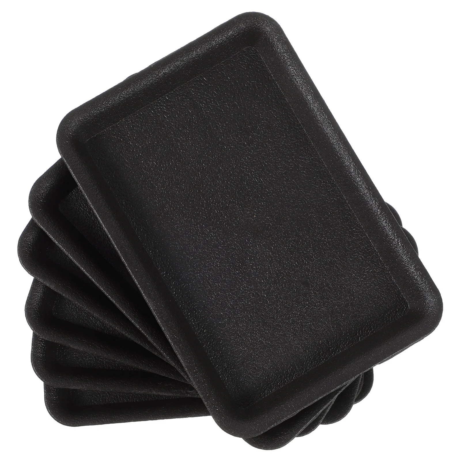 

6 Pcs Flower Pot Tray Plates Catch Water Indoor Plants Dishes Saucer Trays Plastic Drip Pots Indoors No Holes House