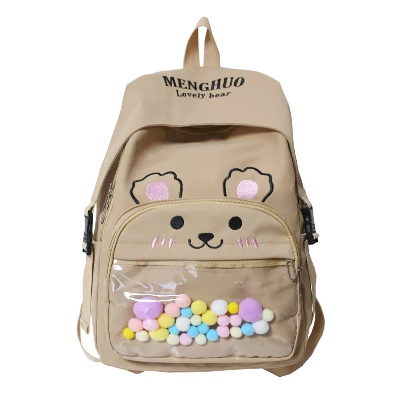 Школьные сумки для девочек-подростков, милый рюкзак с рисунком для начальной школы, Женский Повседневный Рюкзак в студенческом стиле