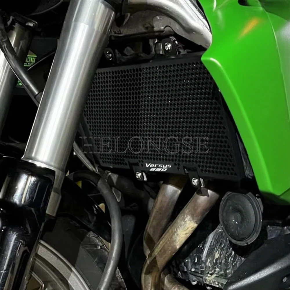 Фото Для Kawasaki Ninja 650 Versys 650 ER6F ER6N Versys 650 Защитная крышка радиатора Ninja 650 ER-6N ER-6F ER 6N 6F ER6 N F №2