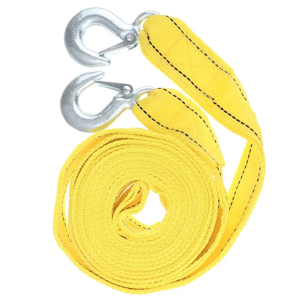 

Heavy Duty Breakdown & Towing 5 Tonne Tow Belt Strap Rope (4)