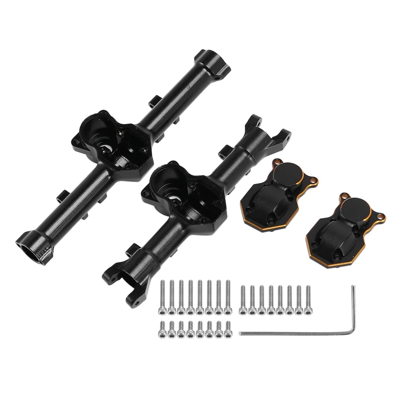 

Metal Front And Rear Axle Housing Diff Cover For Axial SCX24 90081 AXI00002 1/24 RC Crawler Car Upgrade Parts