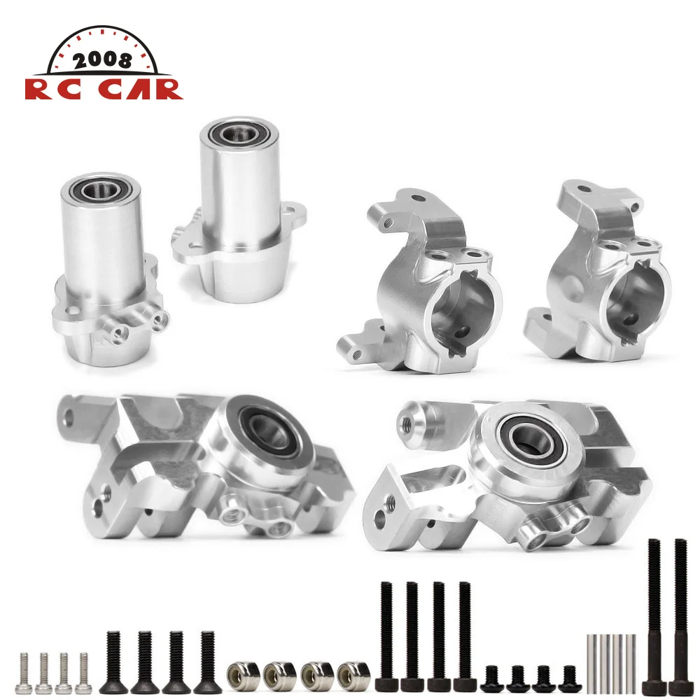 Металлический передний поворотный кулак и задний держатель для RC 1/10 Axial RBX10 RYFT