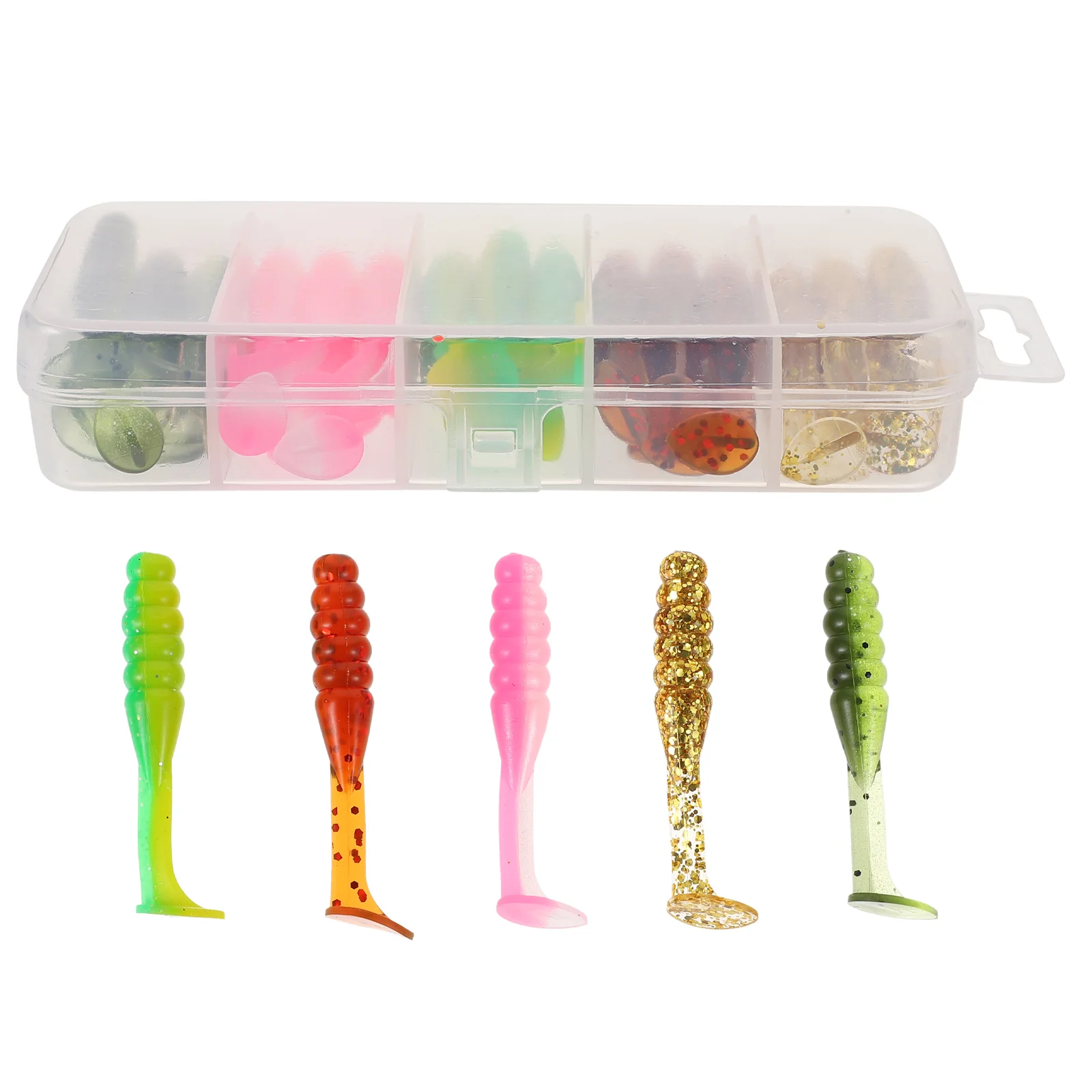 30 pcs Helpful Premium Useful Simulation Fish Baits Supple Fishing Lures Fishing Lures with Box