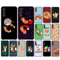 maiyaca anime funny foxs lovely cute phone case for huawei p30 40 20 10 8 9 lite pro plus psmart2019