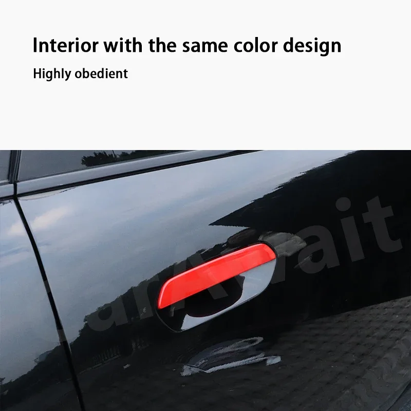 Для MINI Countryman JCW U25 J01 J05 2024 2025 Наклейка на внешнюю дверную ручку Накладка для