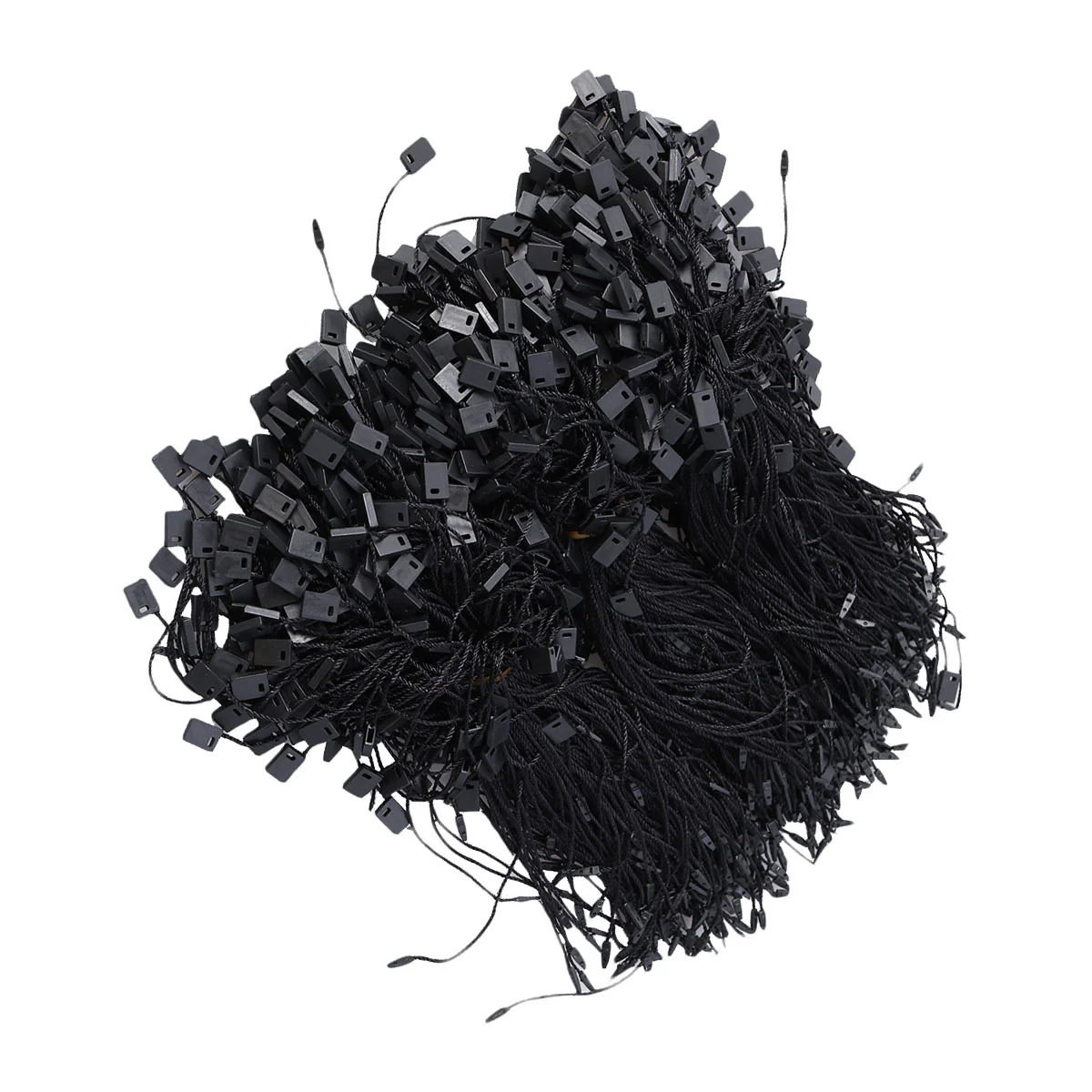 

950PCS Black Nylon Black Plastic Lock Label String Practical Convenient Durable Premium Tie String Price Tags