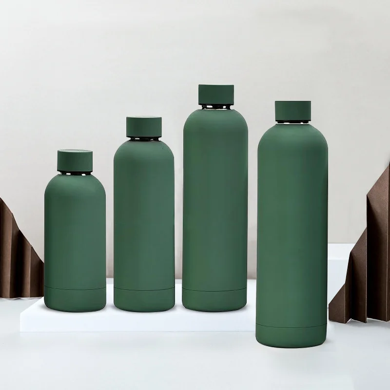 

Thermos Cup Large Capacity Water Cup 304 Stainless Steel Water Bottle Portable Sports Kettle Gift Coke Cup