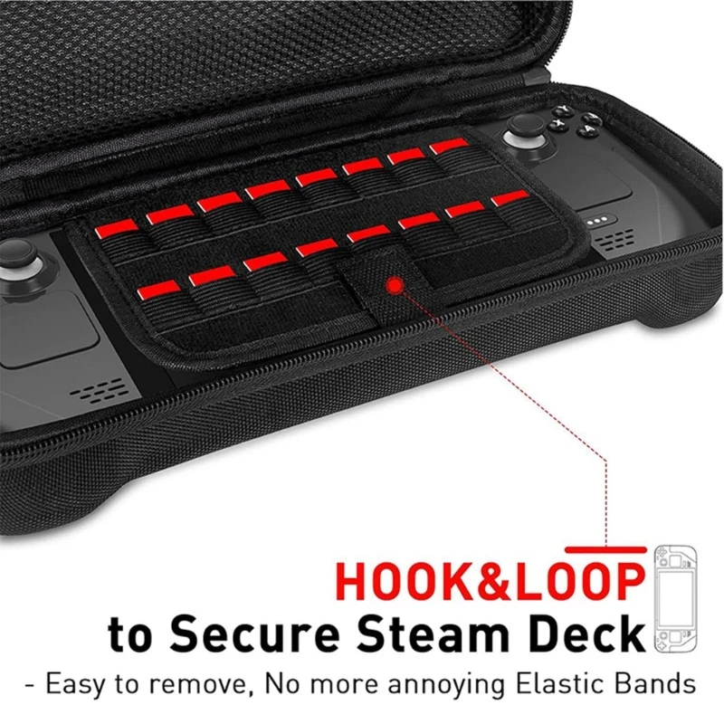 

For Steam Deck Storage Carry Bag Game Console Storage Bag Pouch