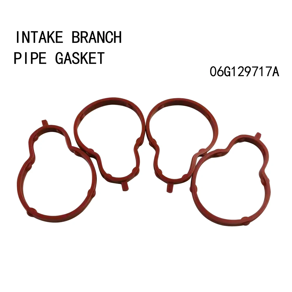 

4Pcs Intake branch pipe gasket For Skoda Octavia VW Jetta Touran Lavuda Bora 06G129717A