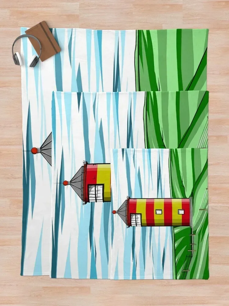 Кирпичное одеяло для маяков Pilsum Leuchtturm Германия Тяжелые плюшевые одеяла