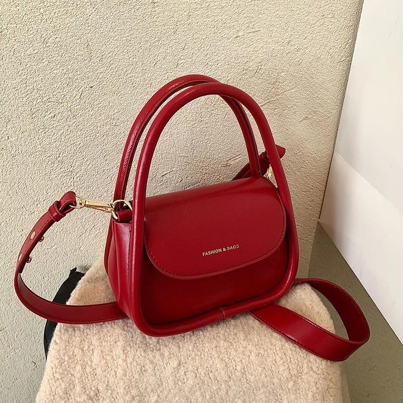 Senior Sense Of Magnanimity Handbag Female Small Bags New Fashion Women's Bag Texture Crossbody Bag Hundred With Small Squa