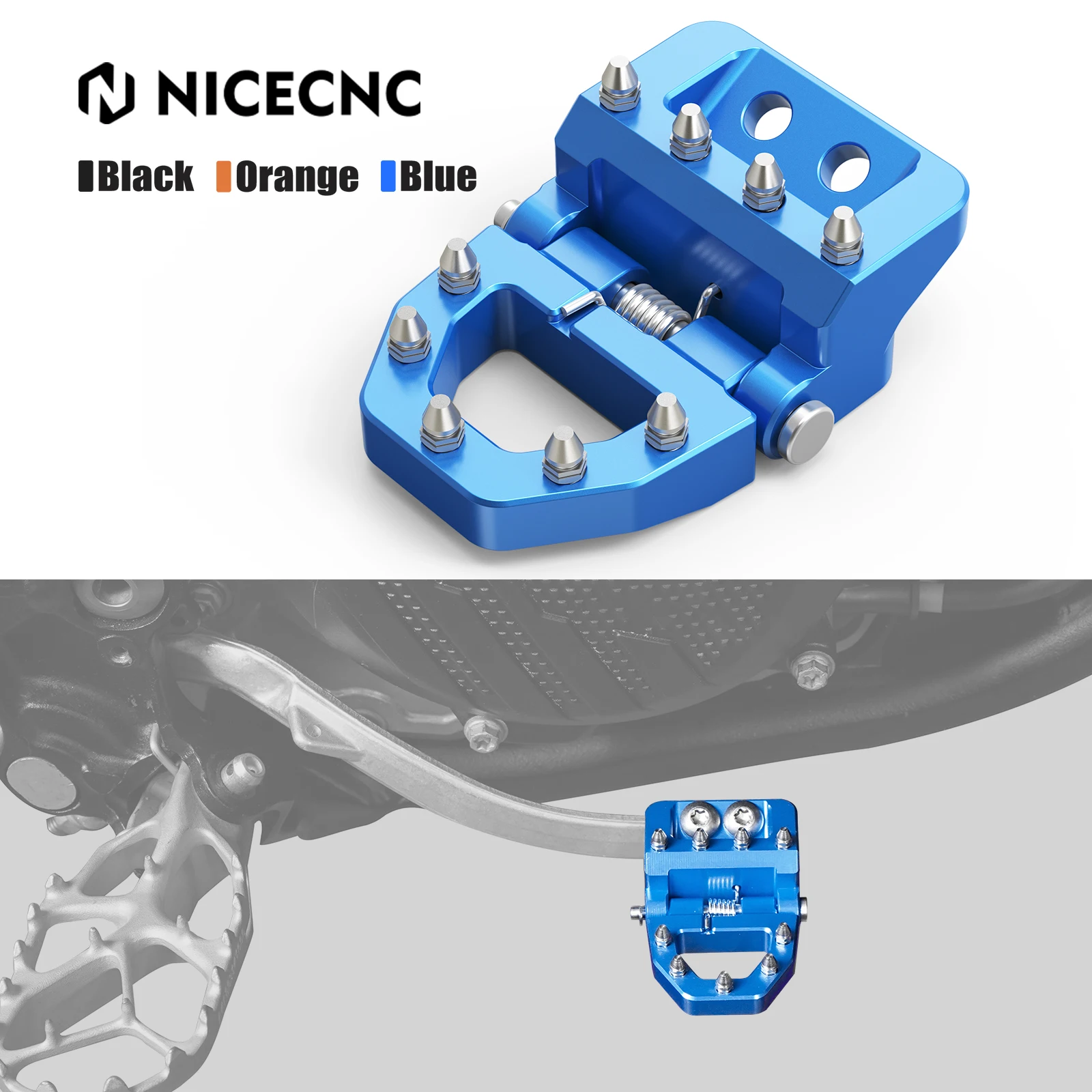 Для 2017-2024 Husqvarna TE300 FE450 TE TEi TX FX TC FC FE 501 450 350 300 250 150 125 NICECNC мотоцикл складной задний