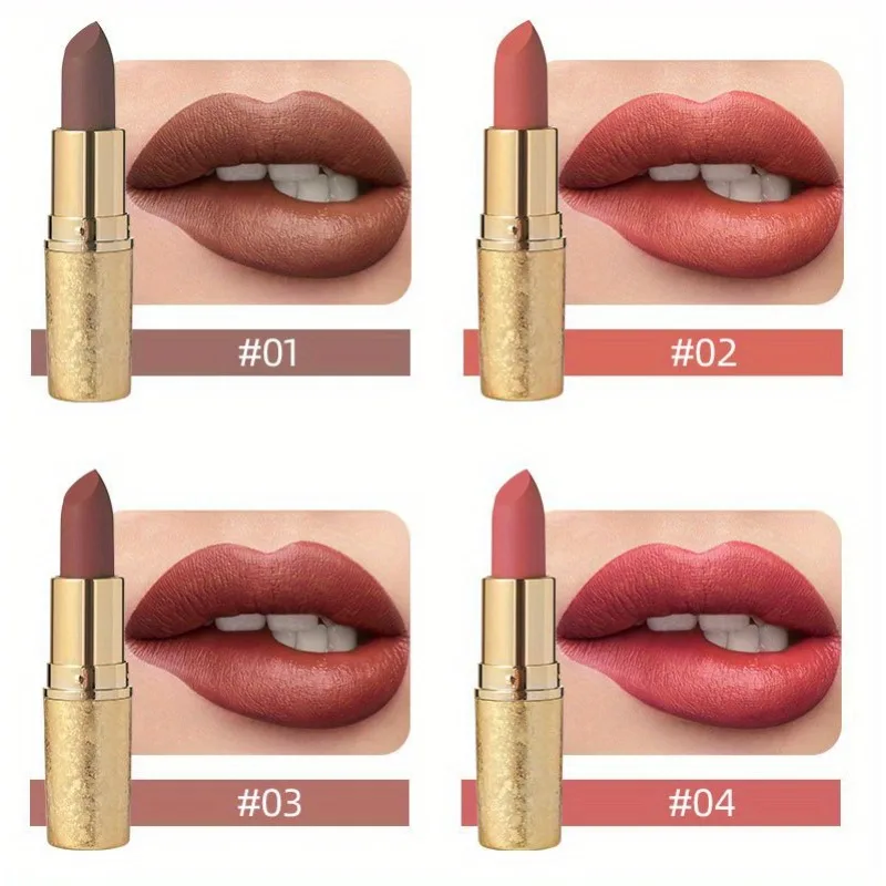 Матовая помада для макияжа блеск губ антипригарный водостойкая длинная