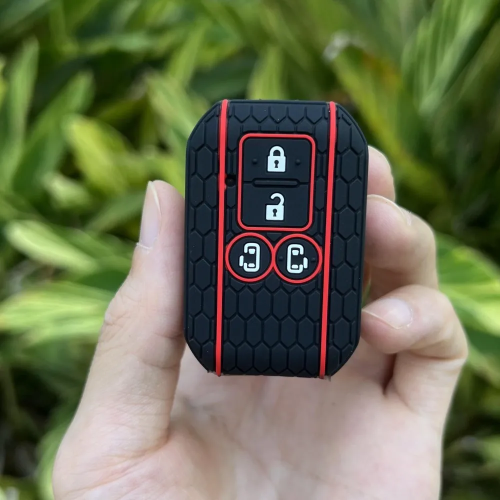 

Силиконовый чехол для автомобильного ключа, защитный чехол для Suzuki Swift Embona Sierra Wagon Spacia Ertiga Jimny, 3 кнопки, пульт дистанционного управления