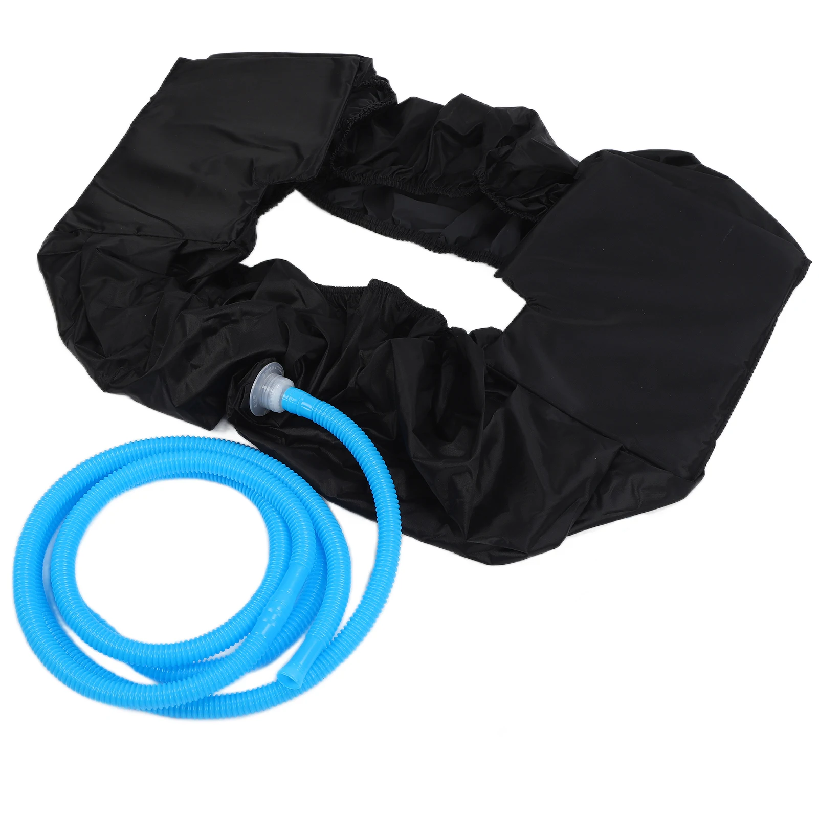 

Wall Mounted Air Conditioning Cleaning Cover Bag with Drain Pipe for 1‑1.5P Air Conditioner Black