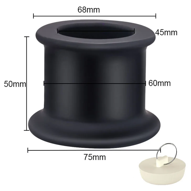 Портативный силиконовый анальный душ