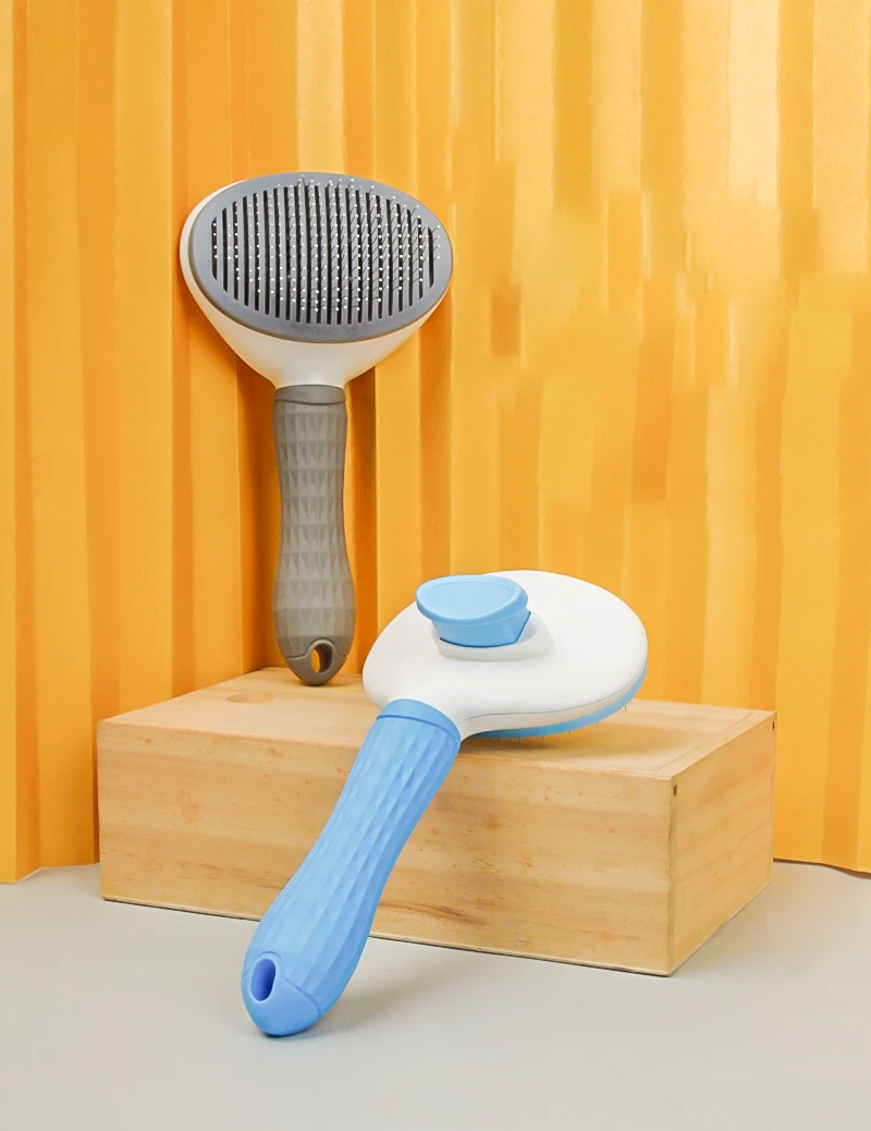 

Brushes For Cats Remove Hair Dog Combs Cat Brush Grooming Brush Pet Hair Removal Comb Non-Slip Stainless Steel Cat Accessories