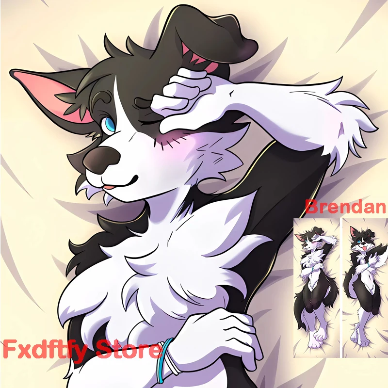 Подушка для тела Dakimakura Аниме Brendan настраиваемая двухсторонняя наволочка в