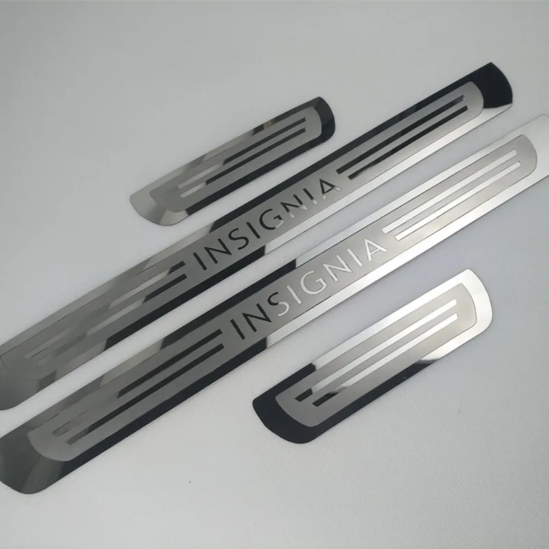 

Stainless Steel Door Sill Scuff Plate Cover Trim Welcome Pedal Guard Car Styling For Opel Vauxhall Insignia 2013-2021