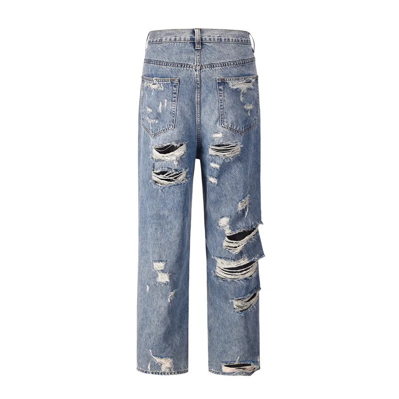 2023ss New Vintage Hole High-Quality Casual Jeans For Men And Women