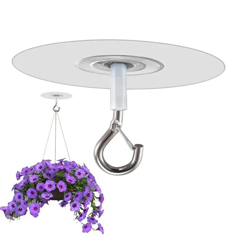 Клейкий потолочный крючок водонепроницаемые клейкие крючки с предохранительной