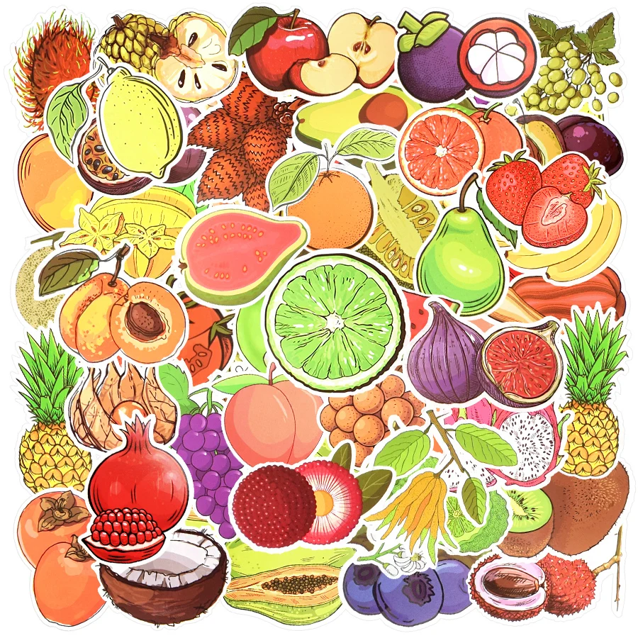 Наклейки неоновые в стиле ретро 10/50 шт.