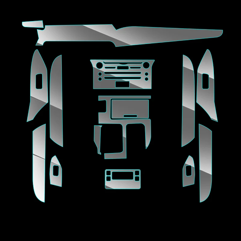 

Прозрачная панель из ТПУ для Lexus UX LS LM UX200 UX260H LX570 LS350 IS300