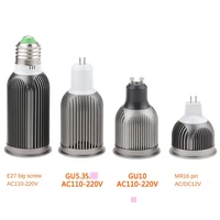 haoze dimmable super bright led lamp bulb cob gu10 e27 5w 7w 9w gu 5 3 spotlight warm cool white led lamp ac220v 110v