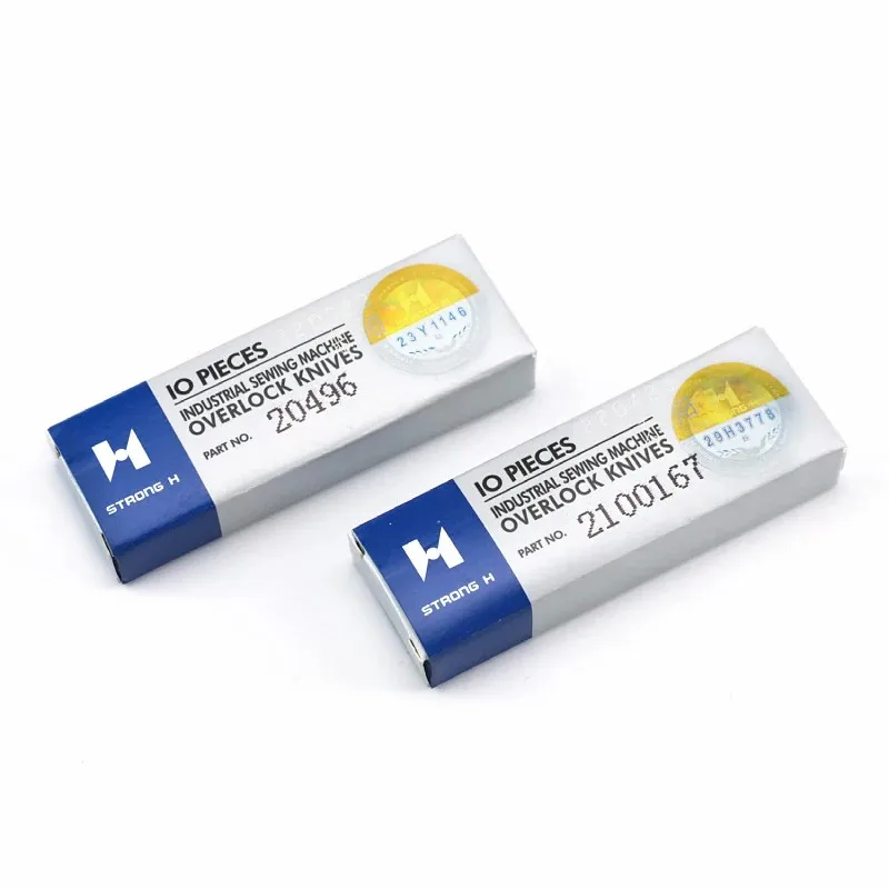 20496 2100167 Upper and Lower Knife for Yamato AZ8000G AZ8500H AZ6020G AZ6000H Overlock Sewing Machine Part Strong H blade