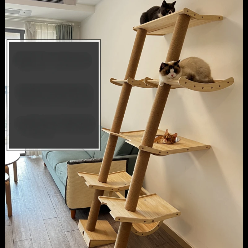 

Inclined Tower Log Jumping Platform Space Capsule Cat Climbing Frame