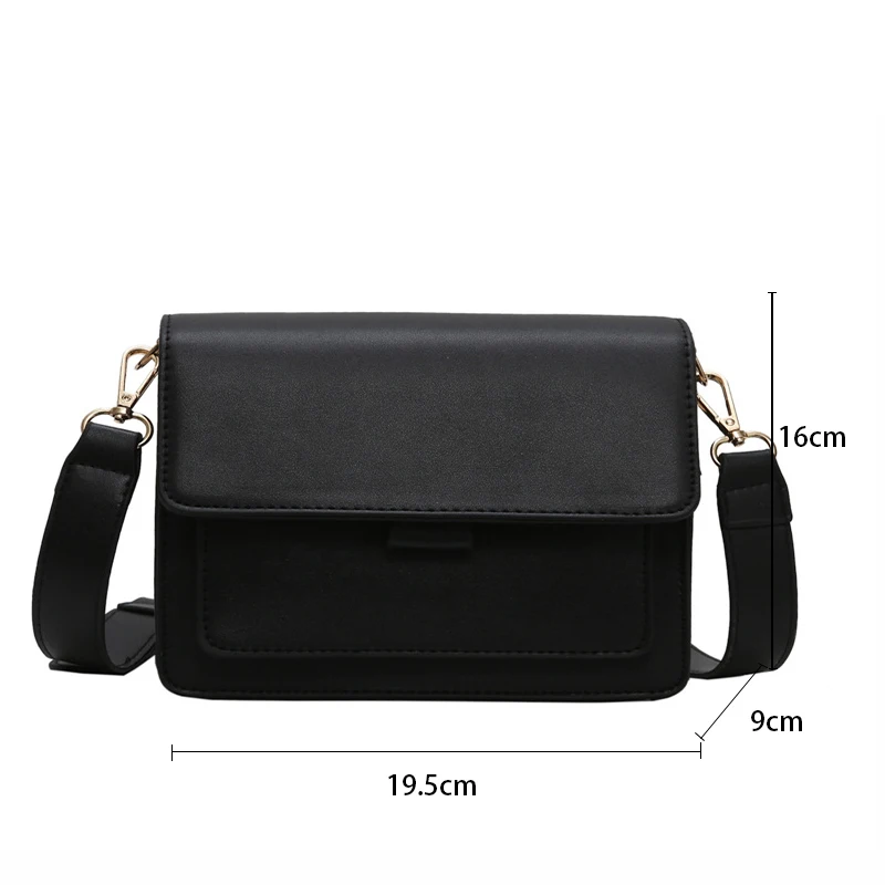 

Fashion Brand Women's Small Crossbody Bag Lightweight PU Leather Messenger Bag Flap Handbag Purse Summer Travel Bag for Female