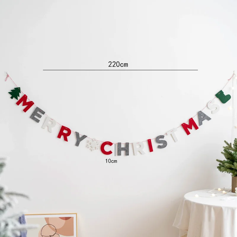 

Рождественская гирлянда MOONBIFFY из фетра