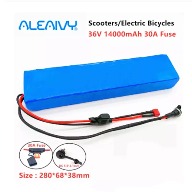 

NEW2023 E-bike 36V 14Ah Battery Pack 18650 Li-Ion Battery 500W High Power and Capacity Fiido D2 D4s Motorcycle Scooter