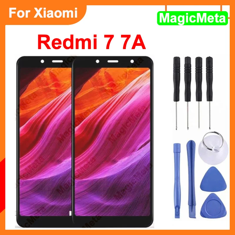 

100%Tested Screen For Xiaomi Redmi 7 7A LCD Display Touch Digitizer Assembly For Xiaomi M1810F6LG M1810F6LH LCD Replacement Part