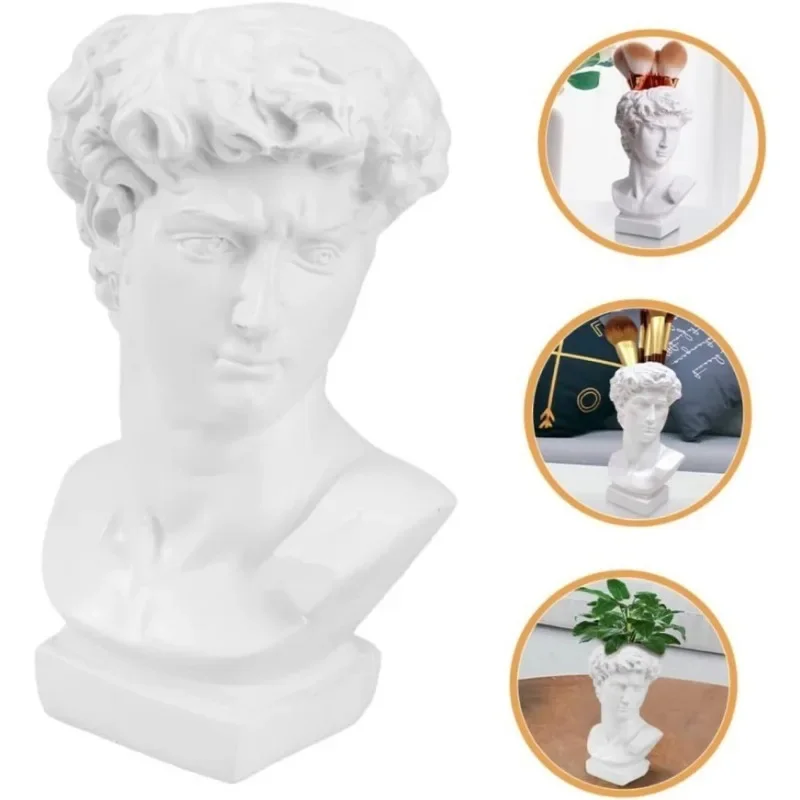 Дэвид скандинавская статуя ваза для цветов живопись держатель кистей макияжа