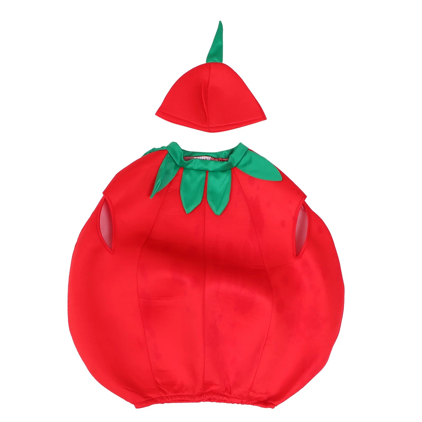 

Performance Costume Tomato Kids Clothes Baby Halloween Costumes Cosplay Unisex Dress Props