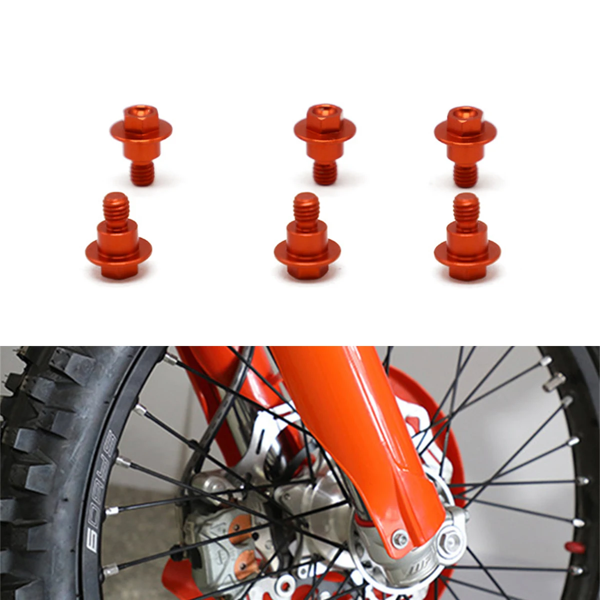 

Защитный болт вилки для KTMSX SXF XC XCF EXC EXCF XCW XCFW TRI FREERIDE 85 125 150 250 350 450 винты для мотоцикла 525-530