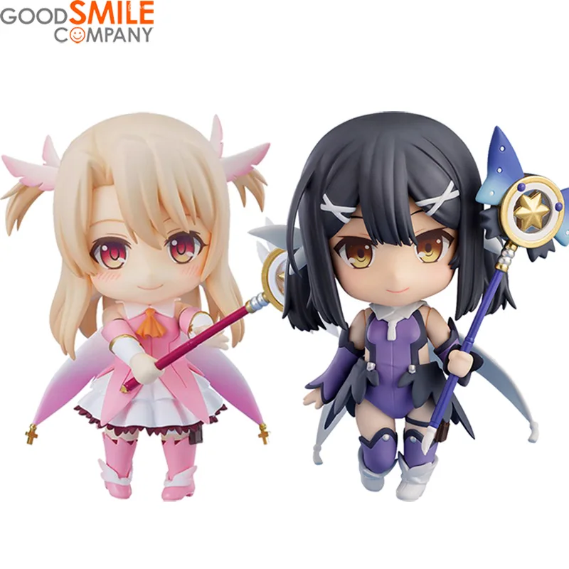 

100% Original Good Smile Nendoroid GSC 1841 Miyu Edelfelt GSC 1680 Illyasviel Von Einzbern Fate/kaleid Liner Action Figure Toy