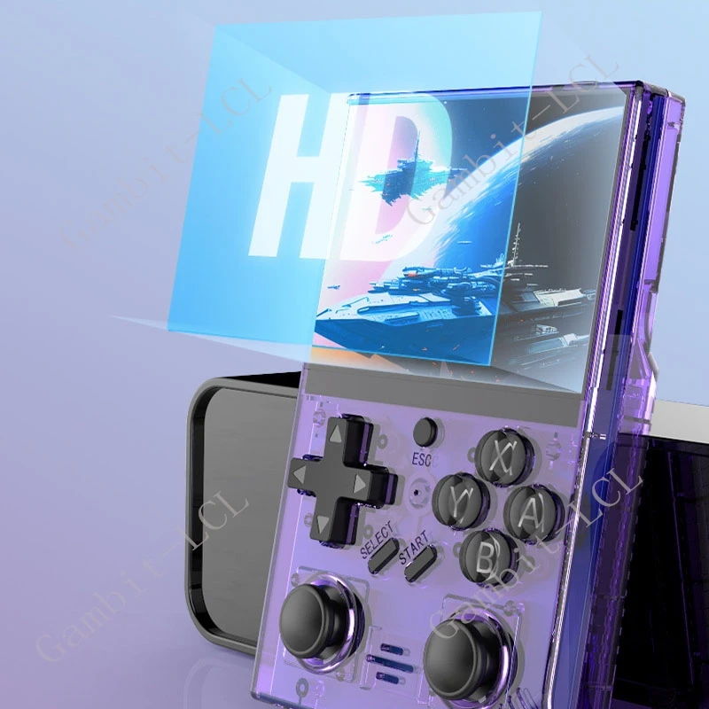 Фото 4 шт. защитных стекол 9H для игровой консоли Anbernic RG SP 3.4