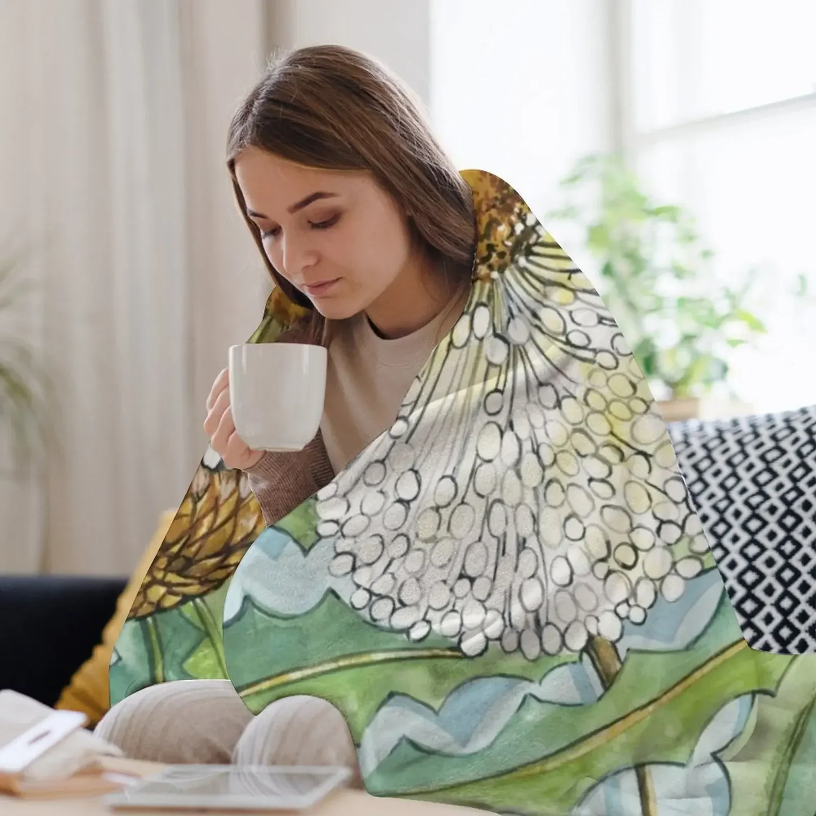 Banksia Фланелевое одеяло для путешествий