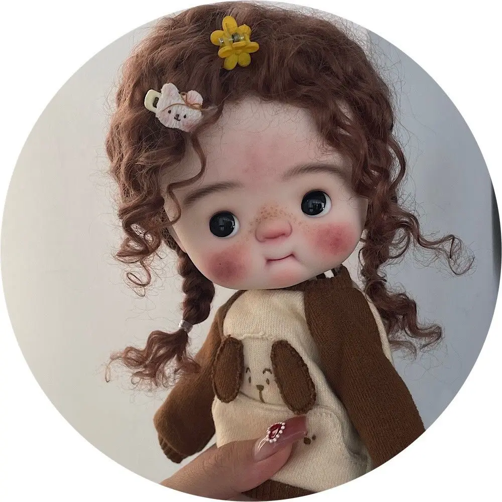 

Blythe Mohair Wig Varies DIY Styling 9-11inch Wig Suitable for Qbaby Amydoll Shaonvyu Hminordoll Big Head BJD dolls Accessories