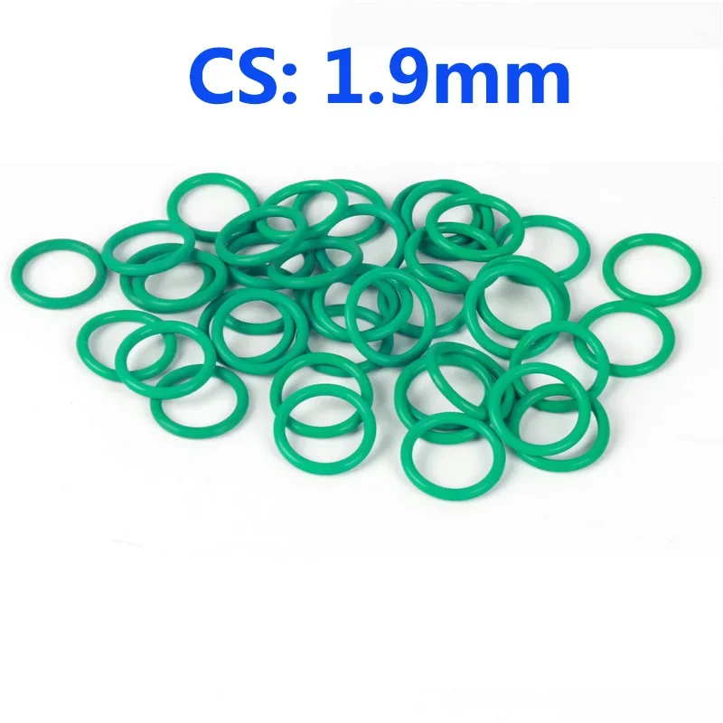 

O-Ring Fluororubber FKM Sealing CS 1.9mm OD5/5.5/6/6.5-170mm O-Ring Seal Gasket Ringcorrosion Resistant