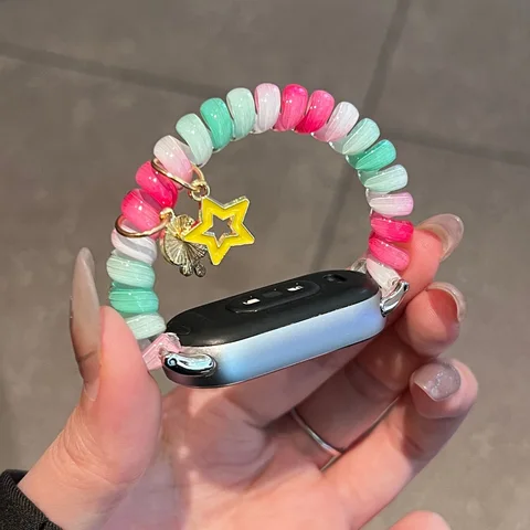 Ремешок для Xiaomi Smart Band 10 9 8  I LOVE LUO