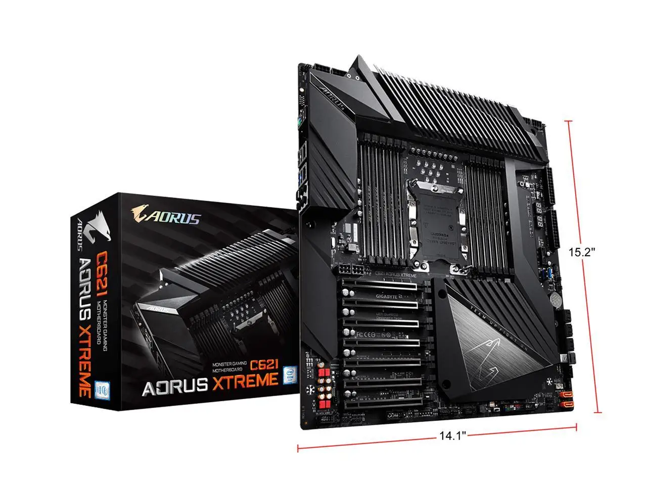 

For GIGABYTE C621 AORUS XTREME LGA 3647 Intel C621 SATA 6Gb/s Extended ATX Intel Motherboard