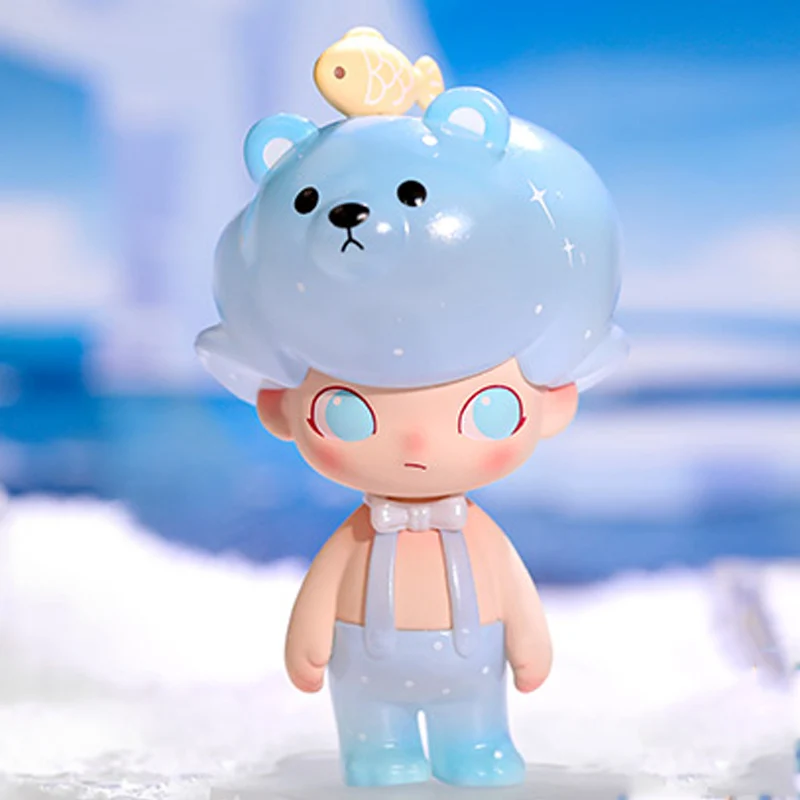 Детские игрушки оригинальная серия Popmart Dimoo для аквариума модель подтверждения