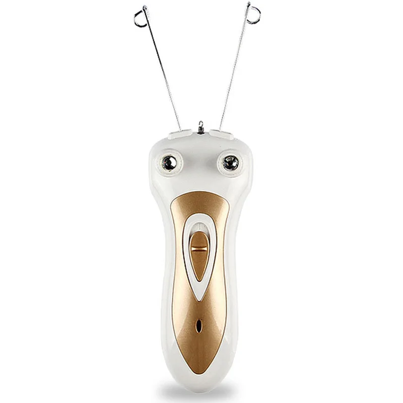 Электрический женский эпилятор мужской для тела лица ног шеи женщин с хлопковой