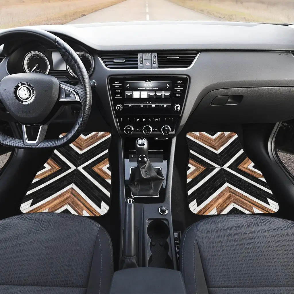 

Urban Tribal Aztec Car Floor Mats Custom Car Accessories