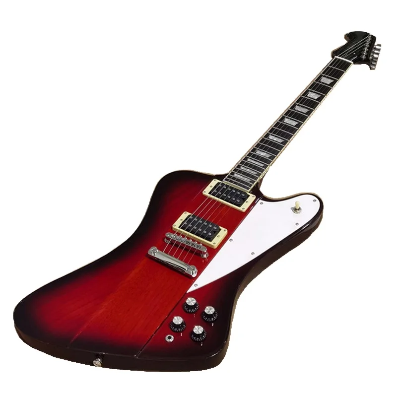 Электрогитара Gleroy 6 струн корпус из красного дерева